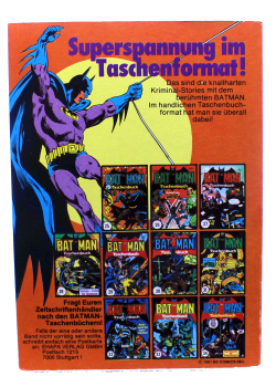 Batman Comic Taschenbuch Nr. 35 (1987) – Hugo Strange gegen Batman | DC Klassiker